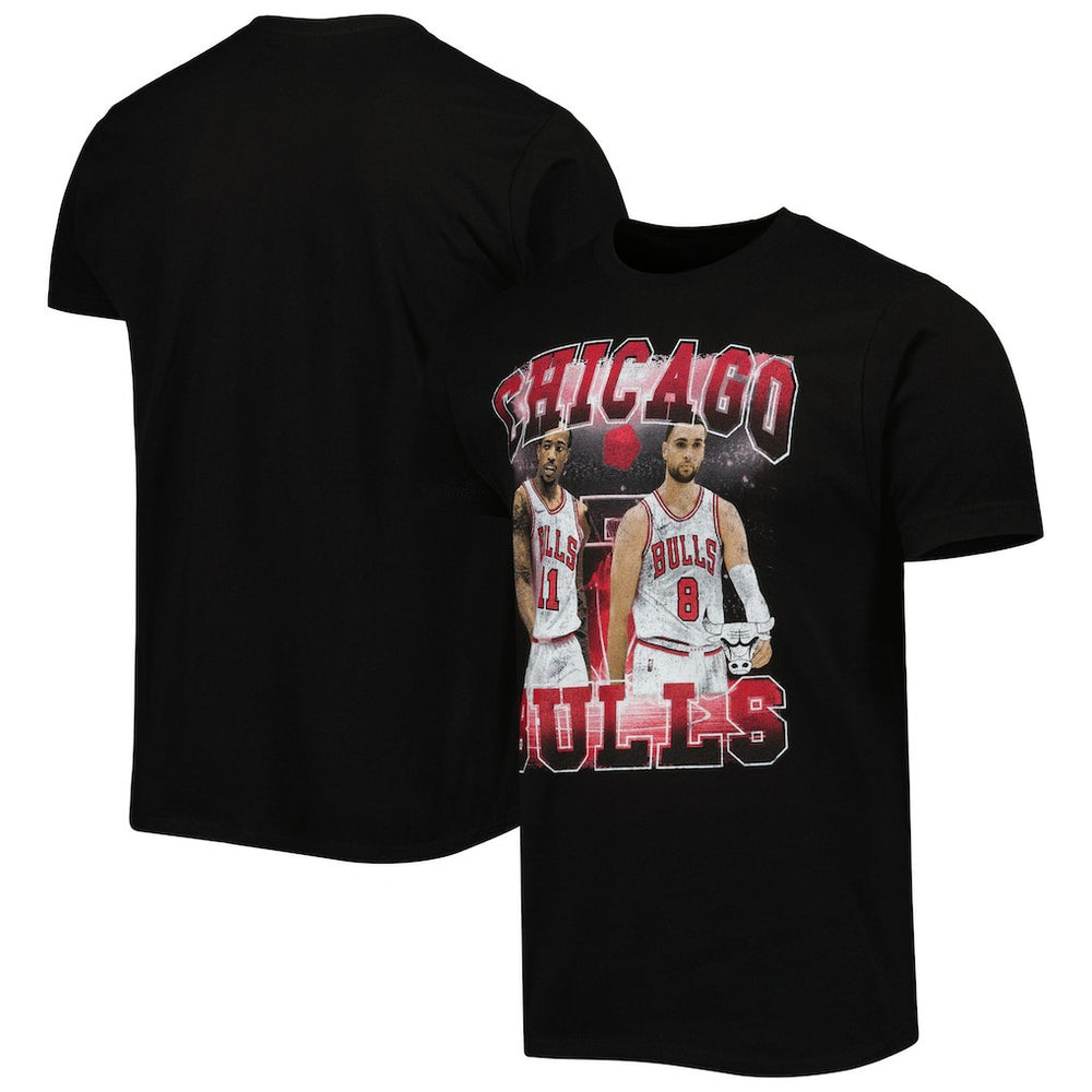 DeMar DeRozan & Zach LaVine Chicago Bulls Stadium Essentials Unisex Player Duo T-Shirt sale New