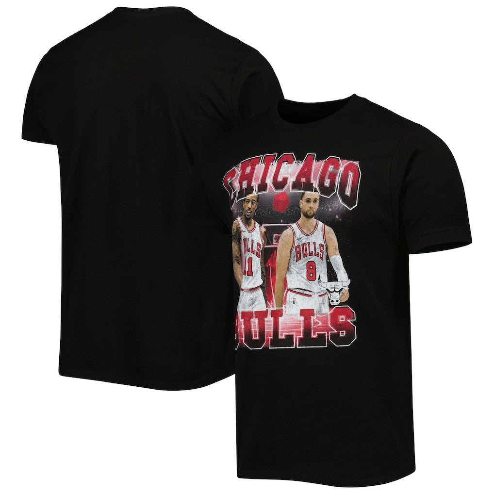 DeMar DeRozan & Zach LaVine Chicago Bulls Stadium Essentials Unisex Player Duo T-Shirt sale New
