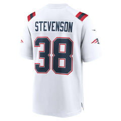 New England Patriots Nike Rhamondre Stevenson  Game Player Jersey