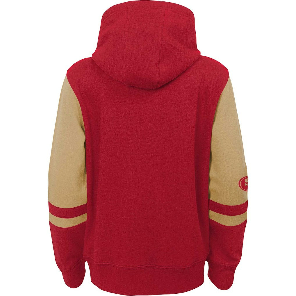 San Francisco 49ers  Preschool Stadium Color Block Full-Zip Hoodie