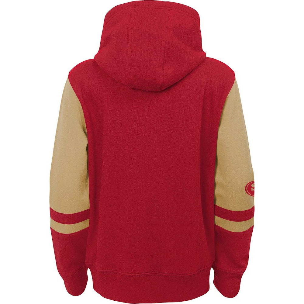 San Francisco 49ers  Preschool Stadium Color Block Full-Zip Hoodie