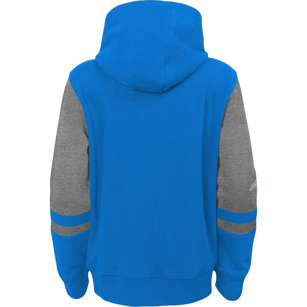 Los Angeles Chargers  Preschool Stadium Color Block Full-Zip Hoodie