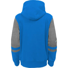 Los Angeles Chargers  Preschool Stadium Color Block Full-Zip Hoodie