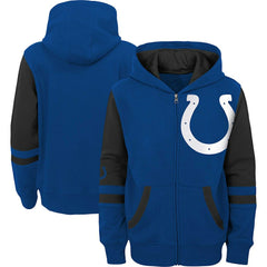 Indianapolis Colts  Preschool Stadium Color Block Full-Zip Hoodie