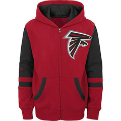 Atlanta Falcons  Preschool Stadium Color Block Full-Zip Hoodie