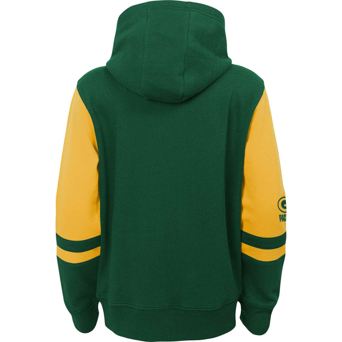 Green Bay Packers  Preschool Stadium Color Block Full-Zip Hoodie