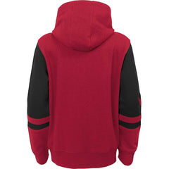 Arizona Cardinals  Youth Colorblock Full-Zip Hoodie