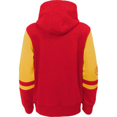 Kansas City Chiefs  Youth Colorblock Full-Zip Hoodie