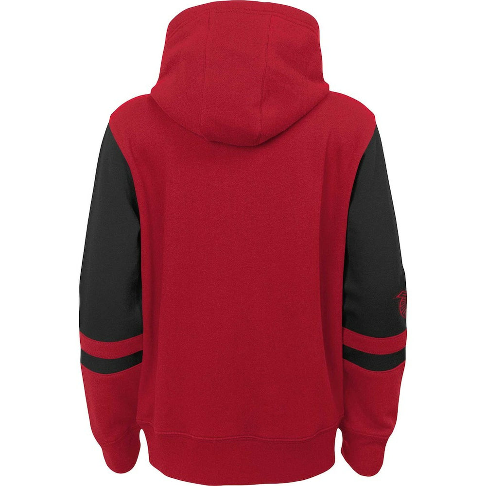 Atlanta Falcons  Youth Colorblock Full-Zip Hoodie