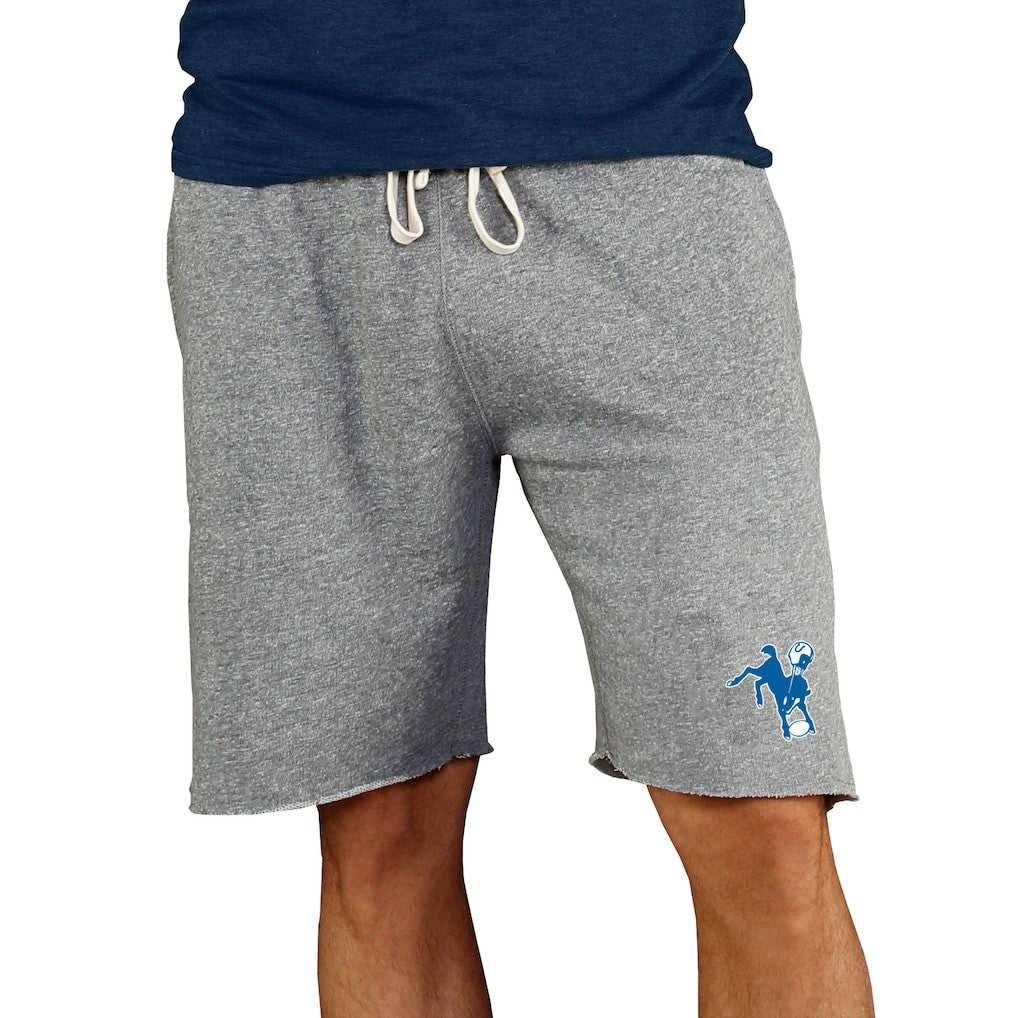 Indianapolis Colts  Concepts Sport Throwback Logo Mainstream Terry Shorts