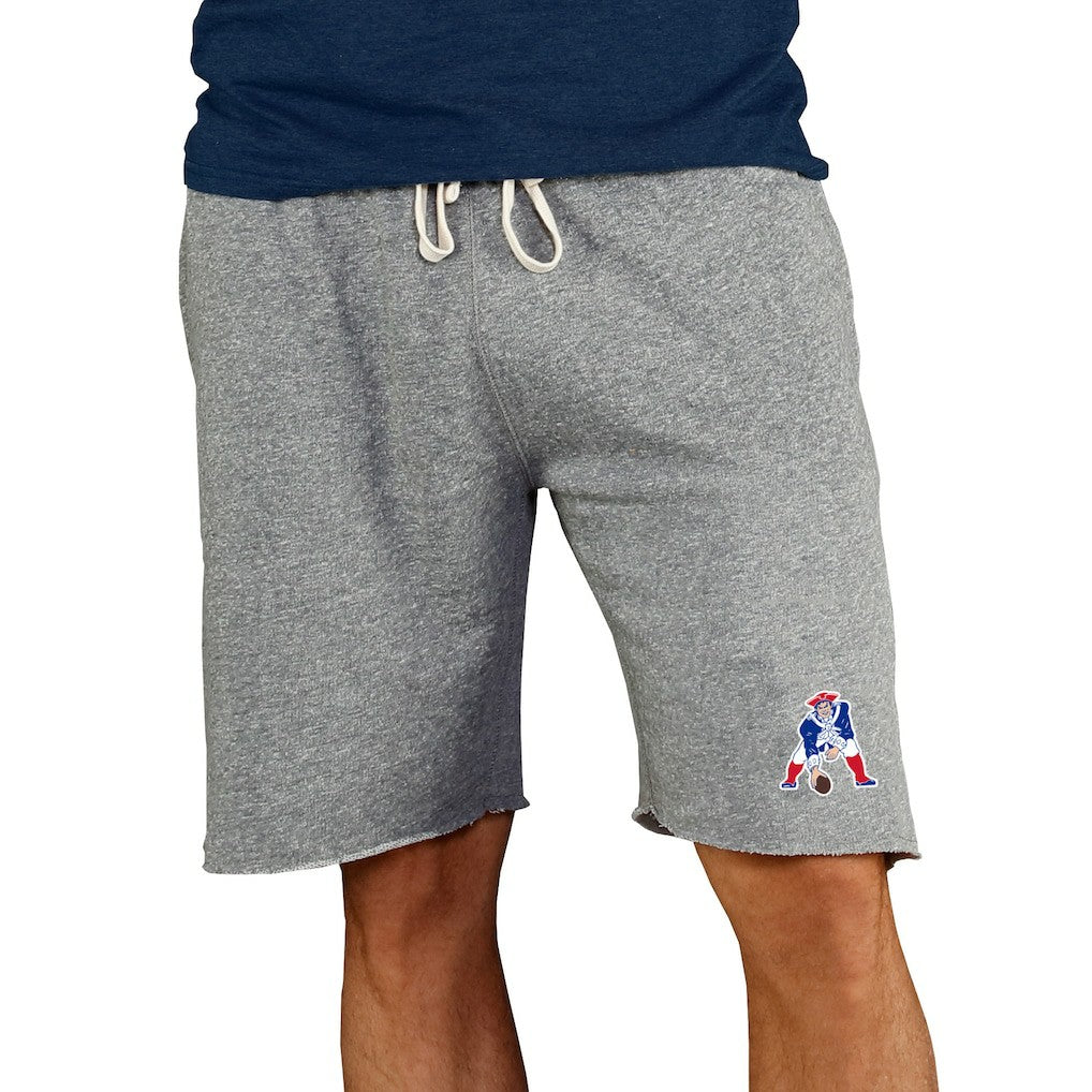 New England Patriots  Concepts Sport Throwback Logo Mainstream Terry Shorts