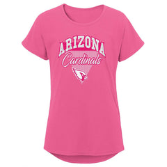 Arizona Cardinals  Girls Youth Playtime Dolman T-Shirt