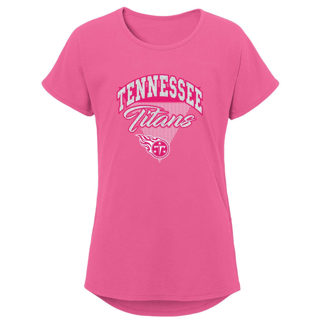 Tennessee Titans  Girls Youth Playtime Dolman T-Shirt