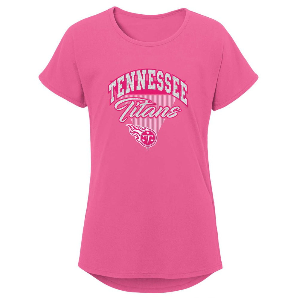 Tennessee Titans  Girls Youth Playtime Dolman T-Shirt