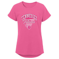 Tennessee Titans  Girls Youth Playtime Dolman T-Shirt