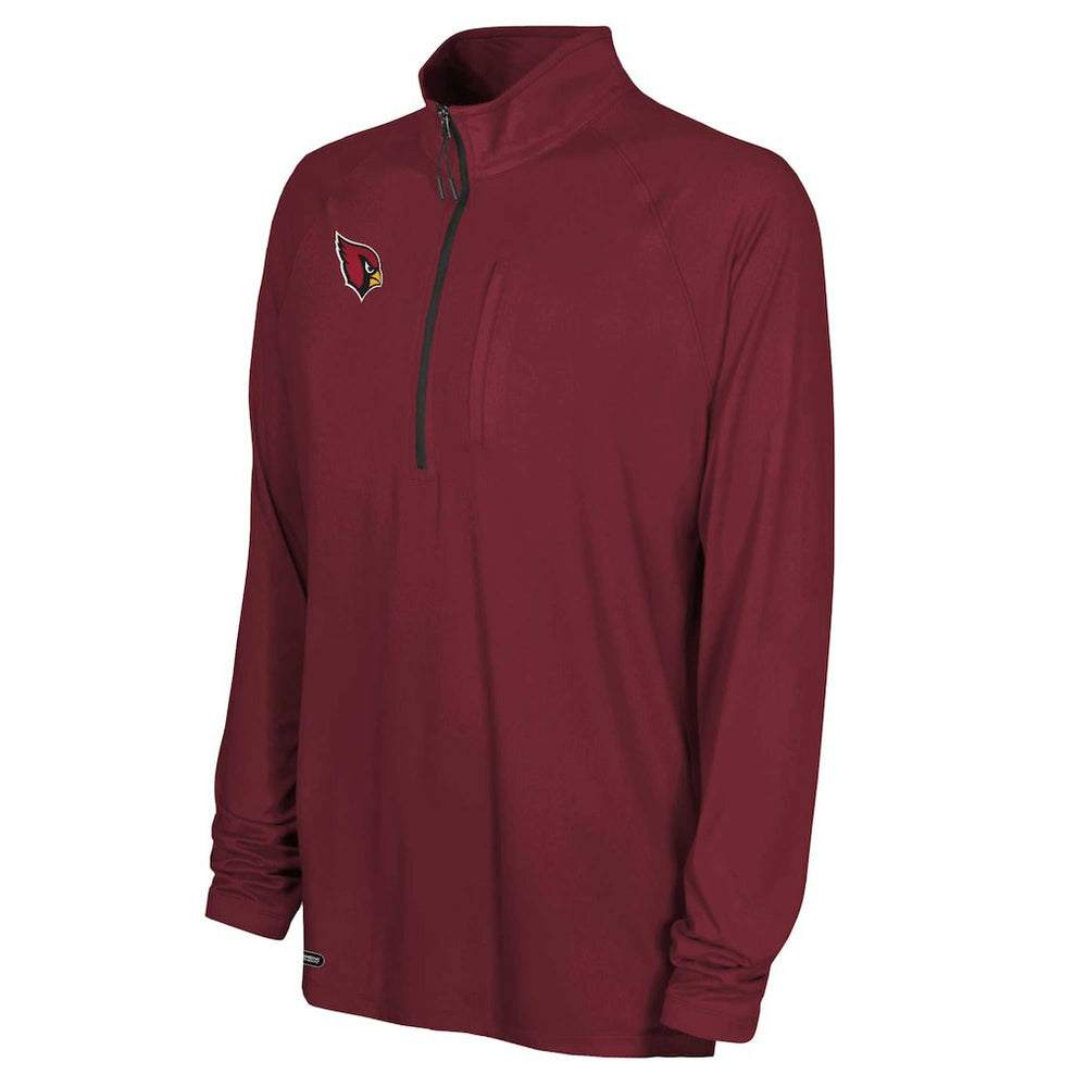 Arizona Cardinals  Combine Authentic Raglan Quarter-Zip Top