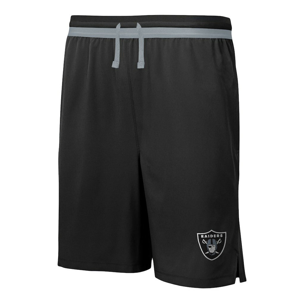 Las Vegas Raiders  Cool Down Tri-Color Elastic Training Shorts