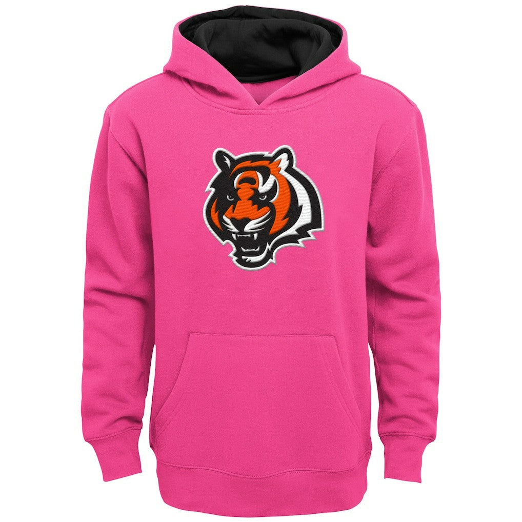 Cincinnati Bengals  Girls Youth Prime Pullover Hoodie