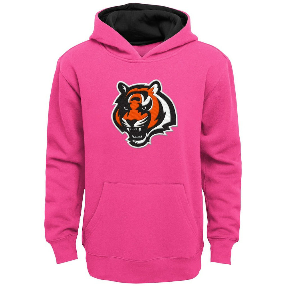 Cincinnati Bengals  Girls Youth Prime Pullover Hoodie