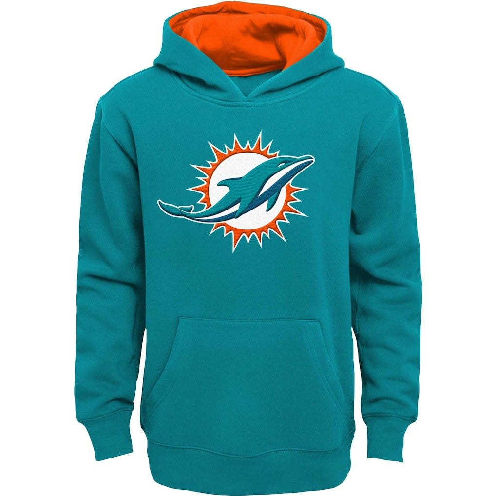 Miami Dolphins  Youth Prime Pullover Hoodie
