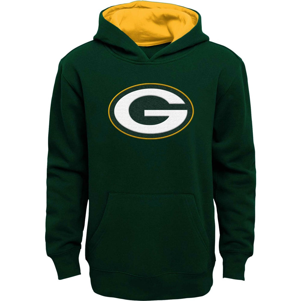 Green Bay Packers  Youth Prime Pullover Hoodie
