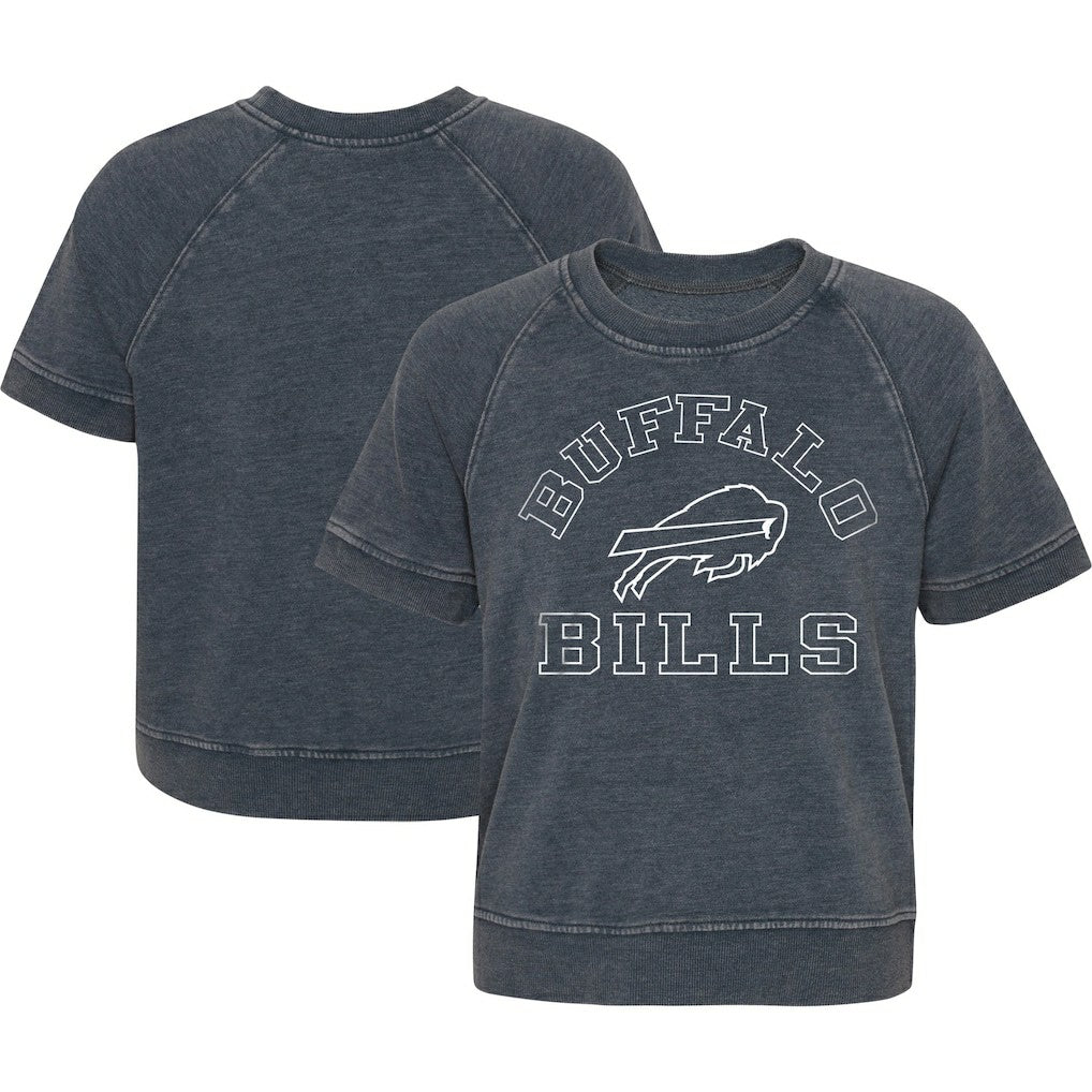 Buffalo Bills  Girls Juniors Cheer Squad Raglan T-Shirt