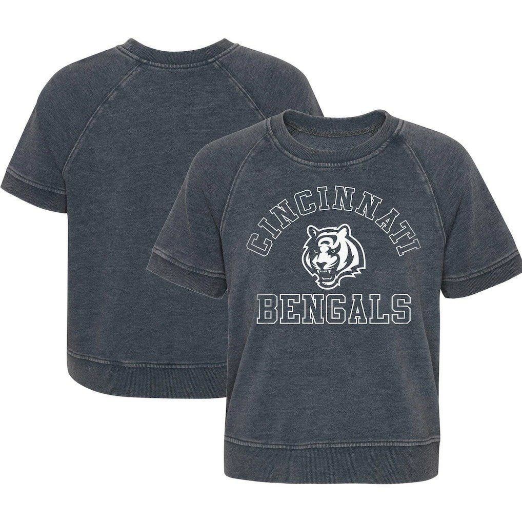 Cincinnati Bengals  Girls Juniors Cheer Squad Raglan T-Shirt