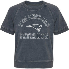 New England Patriots  Girls Juniors Cheer Squad Raglan T-Shirt