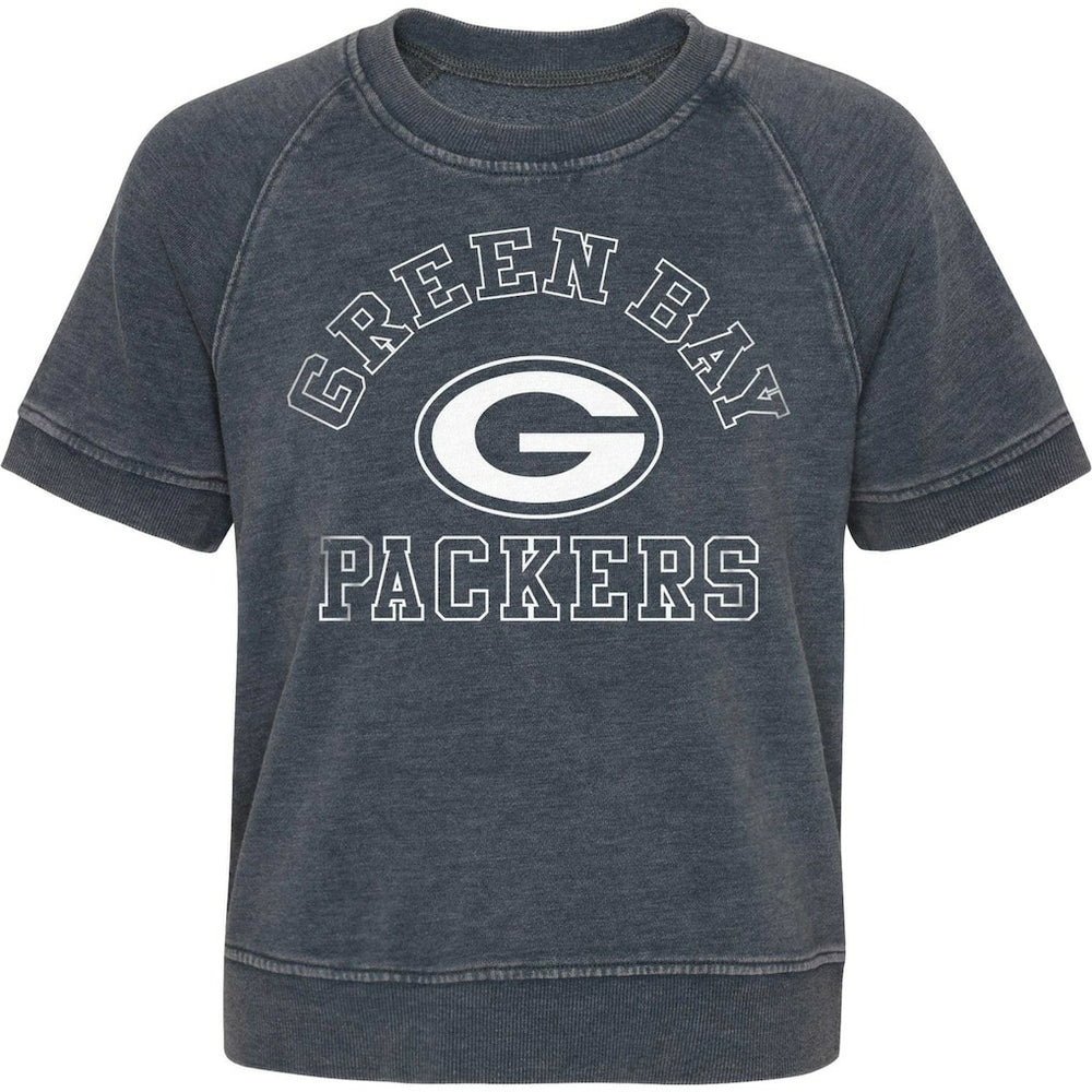 Green Bay Packers  Girls Juniors Cheer Squad Raglan T-Shirt