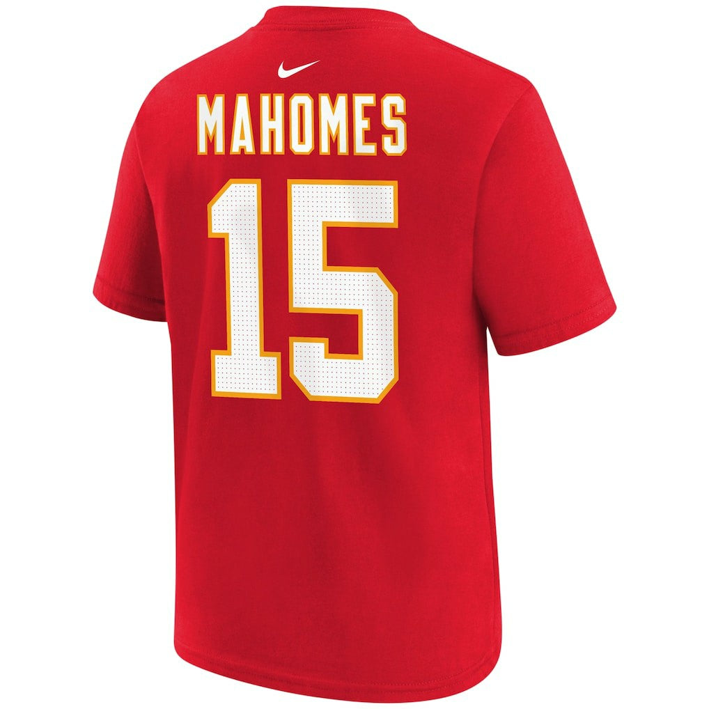 Kansas City Chiefs Nike Patrick Mahomes  Youth Player Name & Number T-Shirt