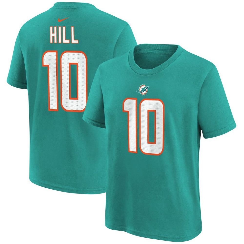 Miami Dolphins Nike Tyreek Hill  Youth Player Name & Number T-Shirt