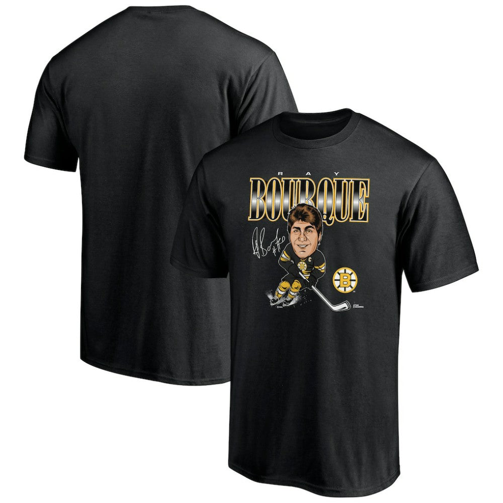 Ray Bourque Boston Bruins Player Caricature T-Shirt Outlet