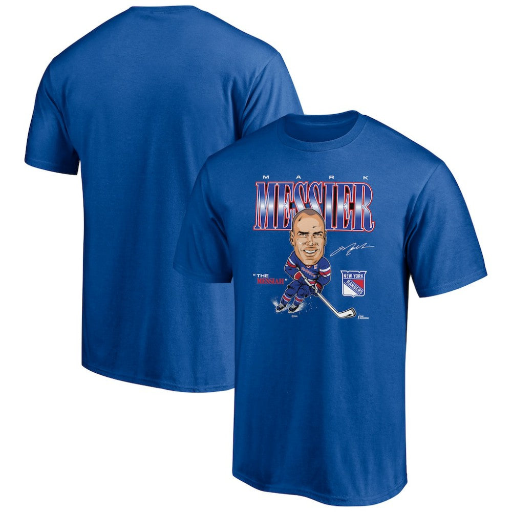 Mark Messier New York Rangers Player Caricature T-Shirt Online