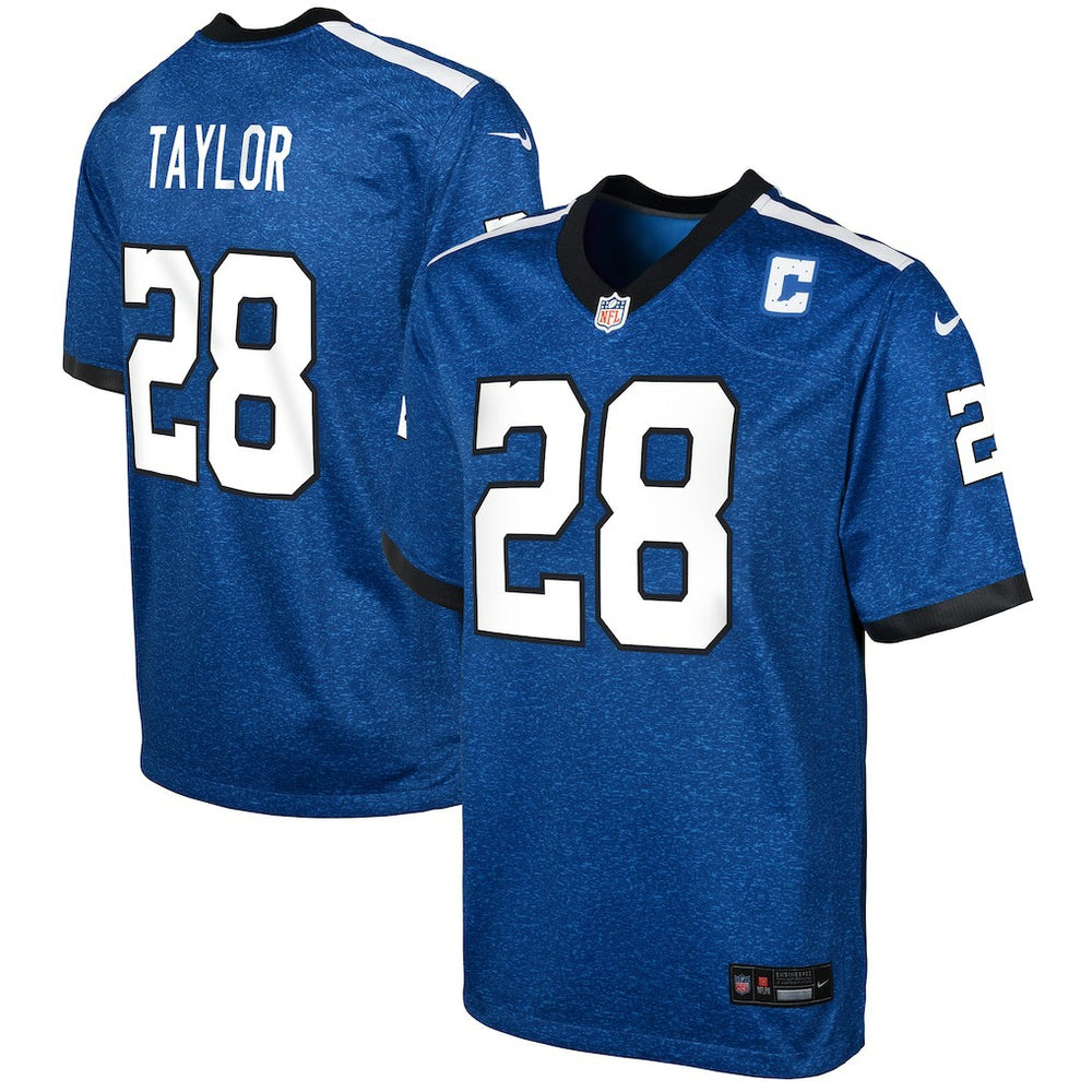 Indianapolis Colts Nike Jonathan Taylor  Youth Game Jersey