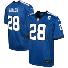 Indianapolis Colts Nike Jonathan Taylor  Youth Game Jersey