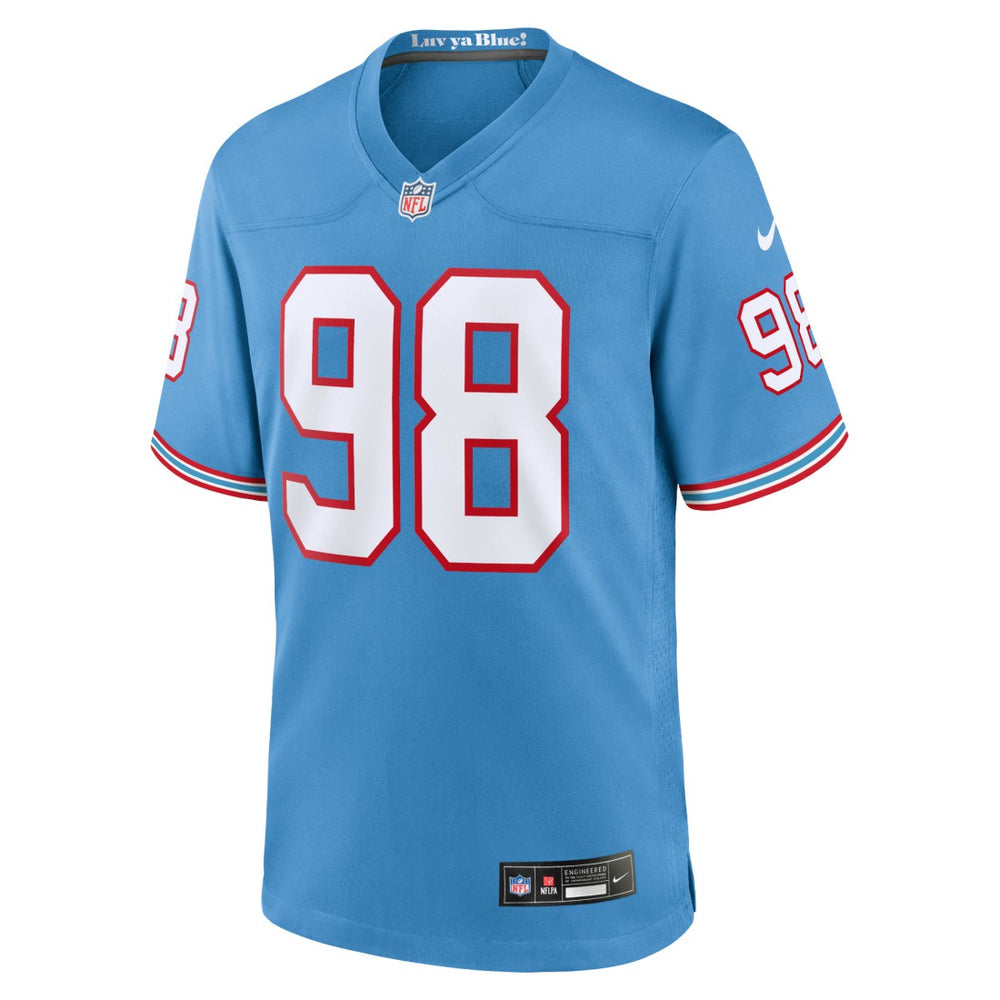 Tennessee Titans Nike Jeffery Simmons  Youth Game Jersey
