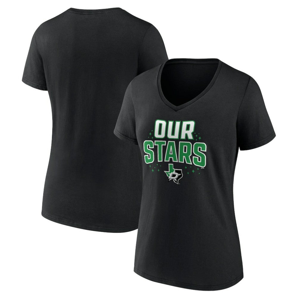 Dallas Stars Women's Proclamation V-Neck T-Shirt For Sale