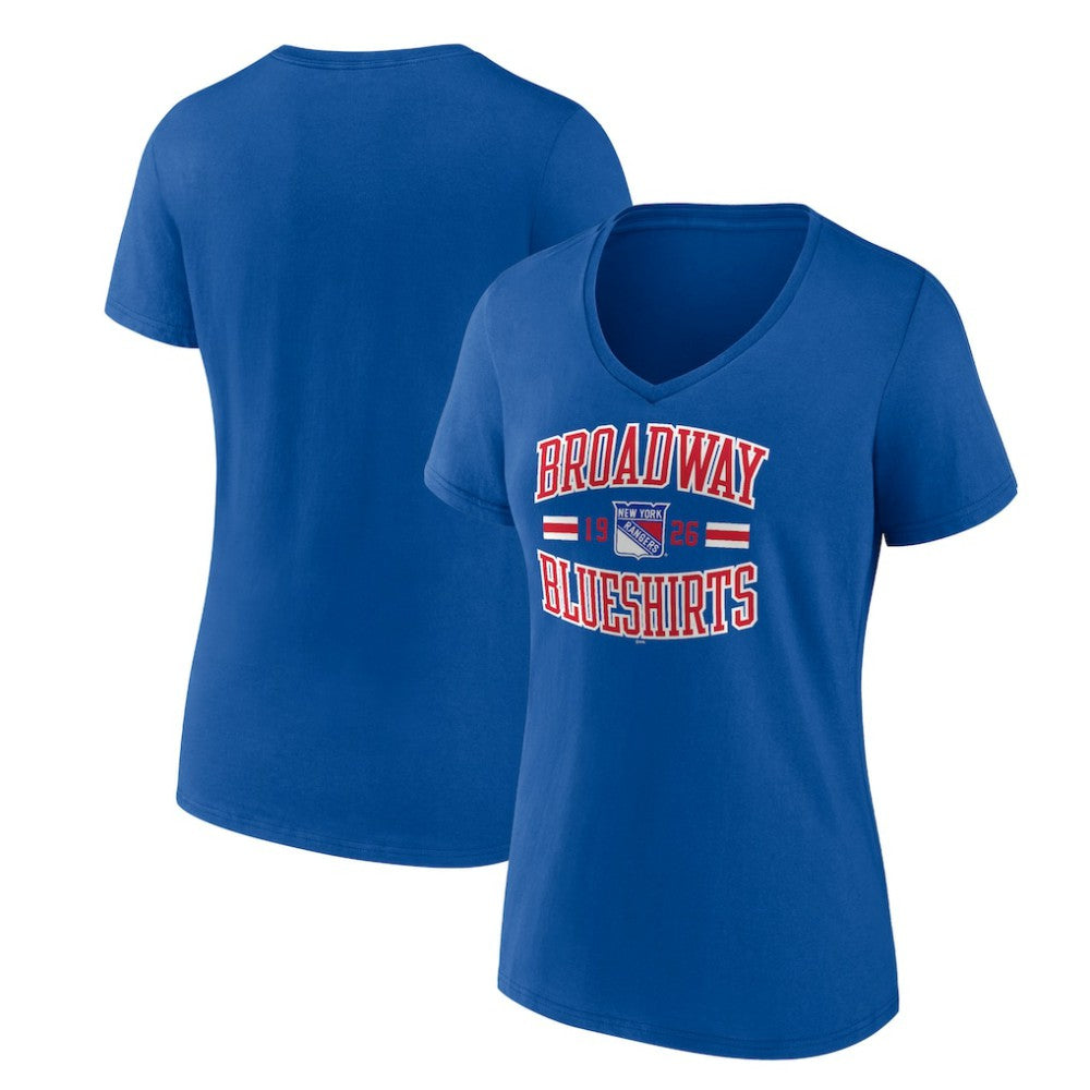 New York Rangers Women's Represent V-Neck T-Shirt Online