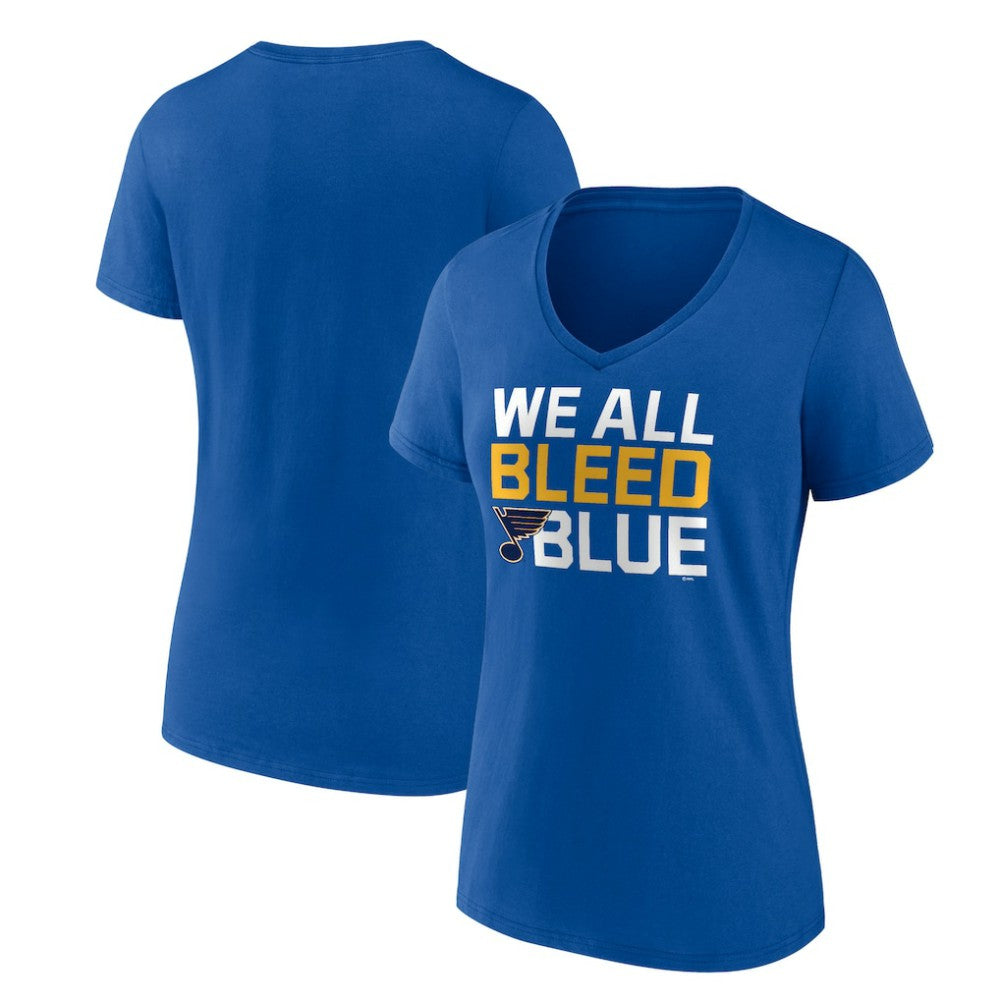 St. Louis Blues Women's Represent V-Neck T-Shirt Outlet