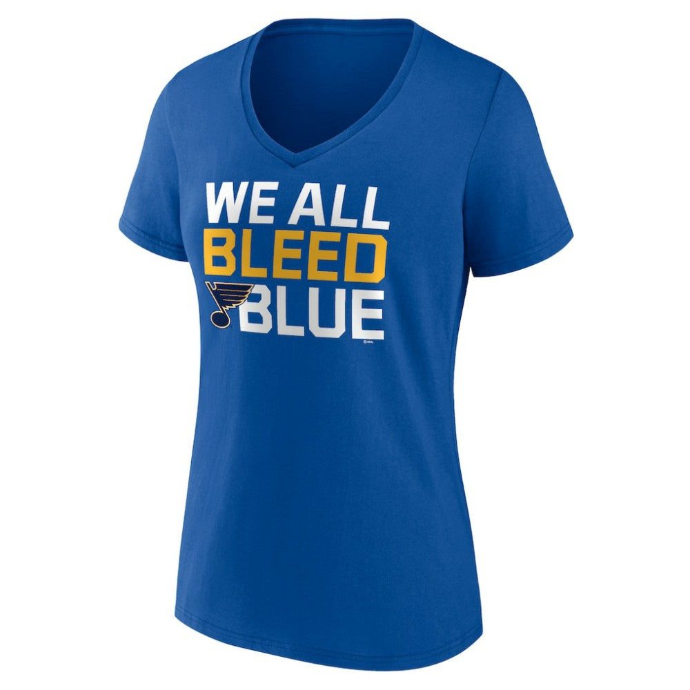 St. Louis Blues Women's Represent V-Neck T-Shirt Outlet