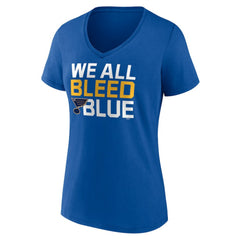 St. Louis Blues Women's Represent V-Neck T-Shirt Outlet