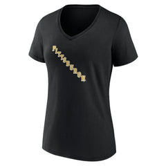 Pittsburgh Penguins Women's Alternate Logo V-Neck T-Shirt On Sale