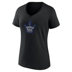 Toronto Maple Leafs Women's Alternate Logo V-Neck T-Shirt Outlet