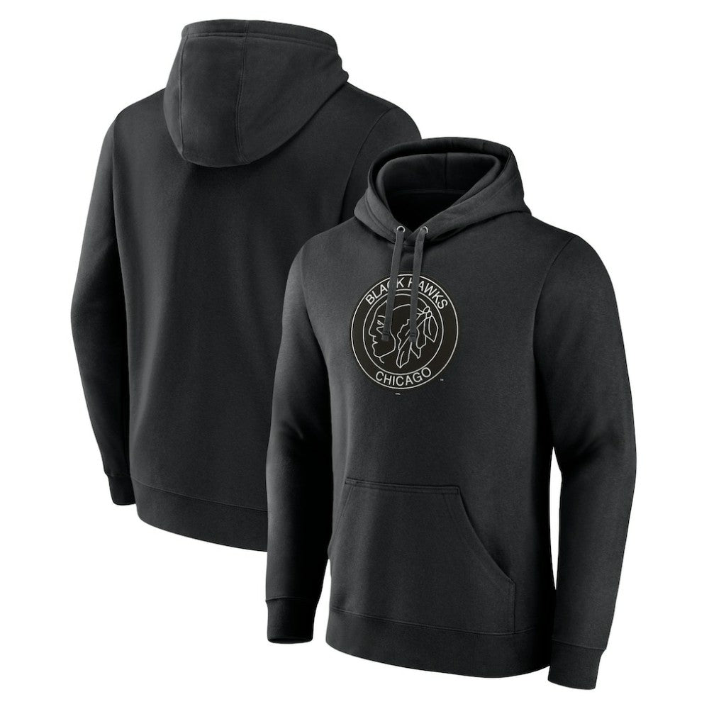 Chicago Blackhawks Alternate Logo Pullover Hoodie Outlet