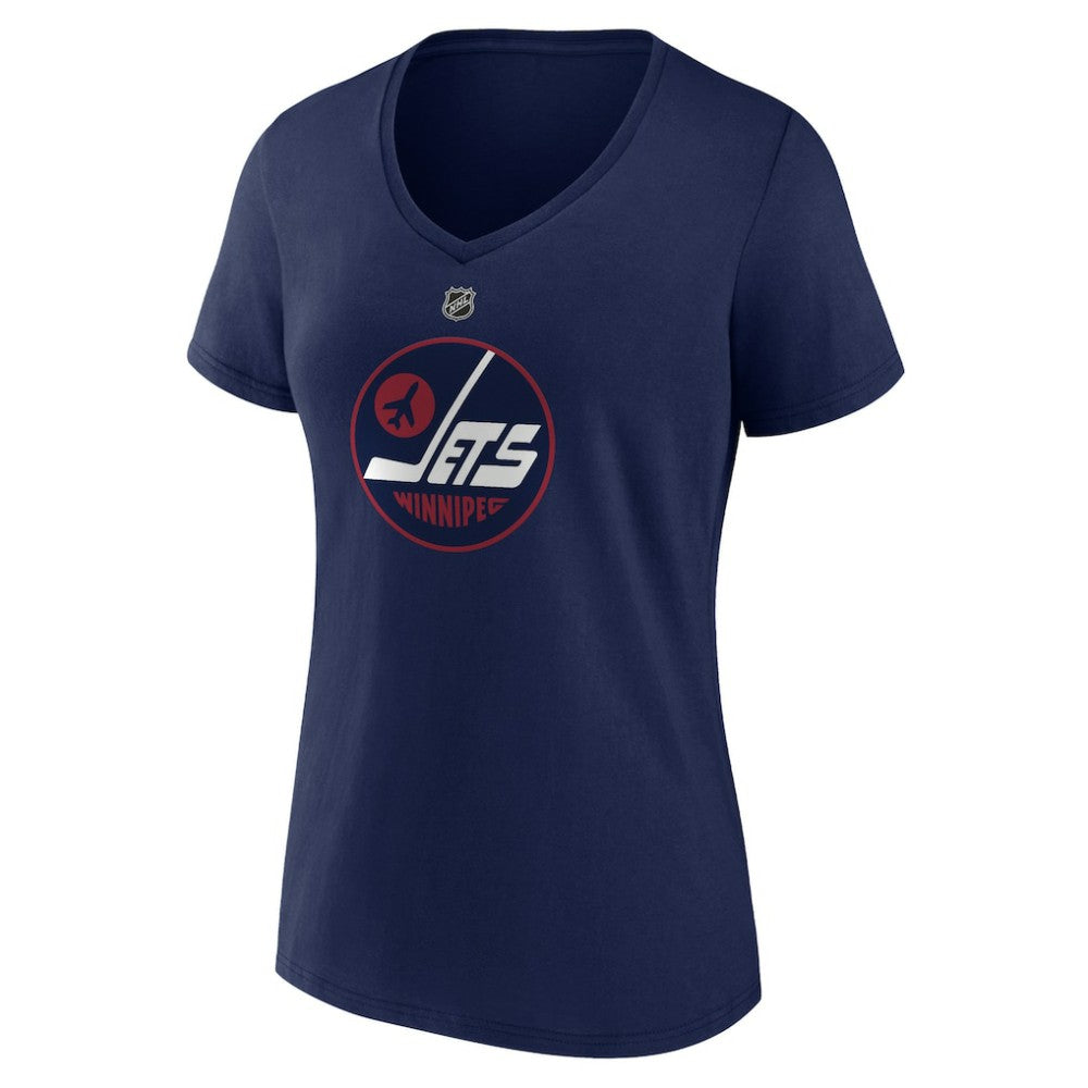 Winnipeg Jets Women's Alternate Logo V-Neck T-Shirt Online