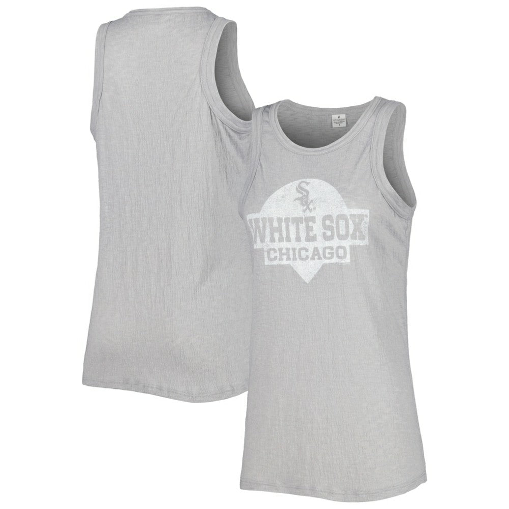 Chicago White Sox Soft as a Grape Women's Tri-Blend Tank Top | MLB Outlet