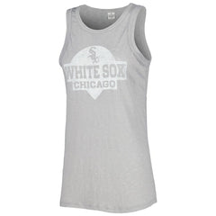 Chicago White Sox Soft as a Grape Women's Tri-Blend Tank Top | MLB Outlet