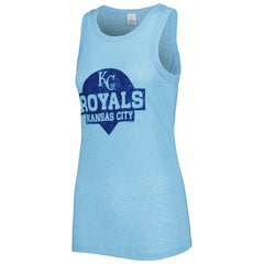 Kansas City Royals Soft as a Grape Women's Tri-Blend Tank Top | MLB For sale