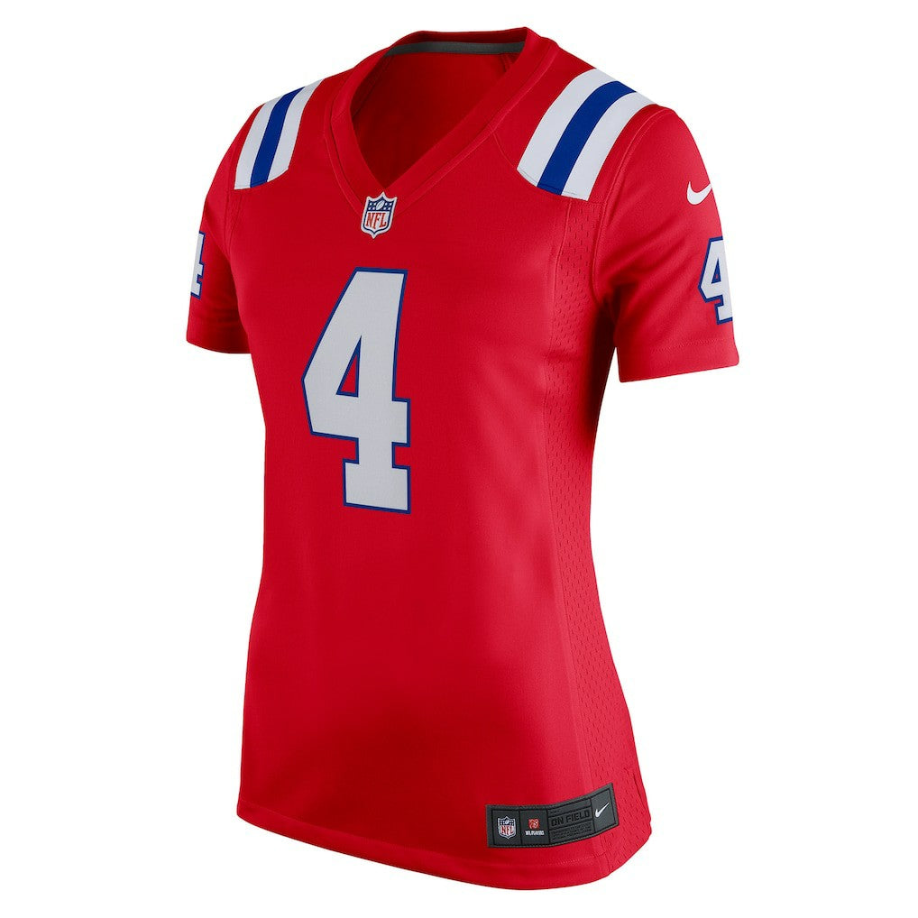 New England Patriots Nike Bailey Zappe  Women's Team Game Jersey
