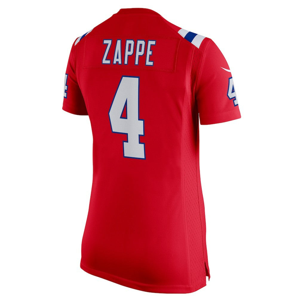 New England Patriots Nike Bailey Zappe  Women's Team Game Jersey